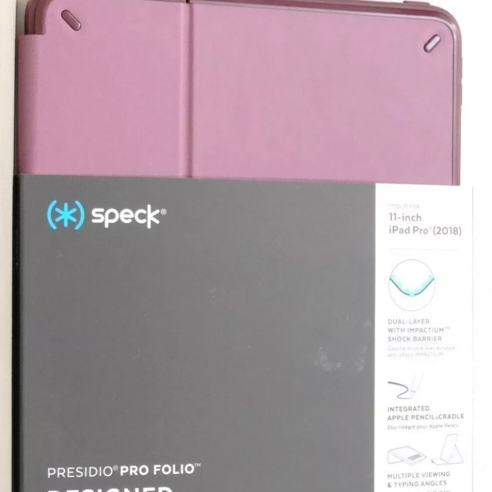 Speck Presidio Pro Folio Phone Case - Purple
